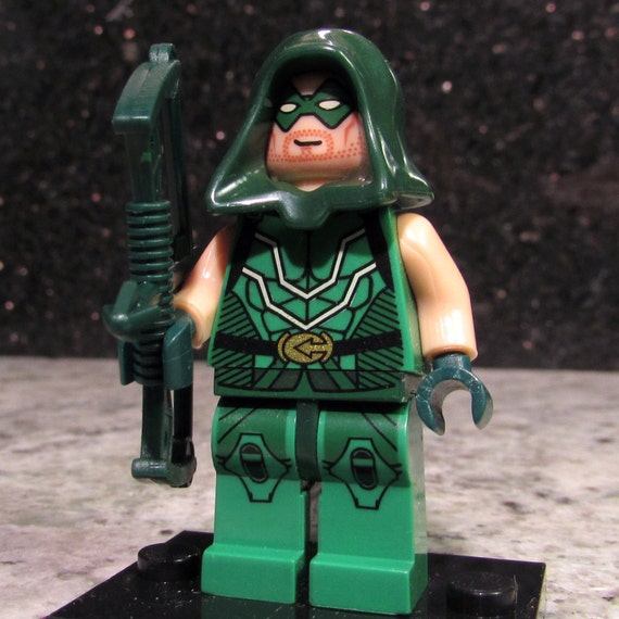 lego green arrow custom