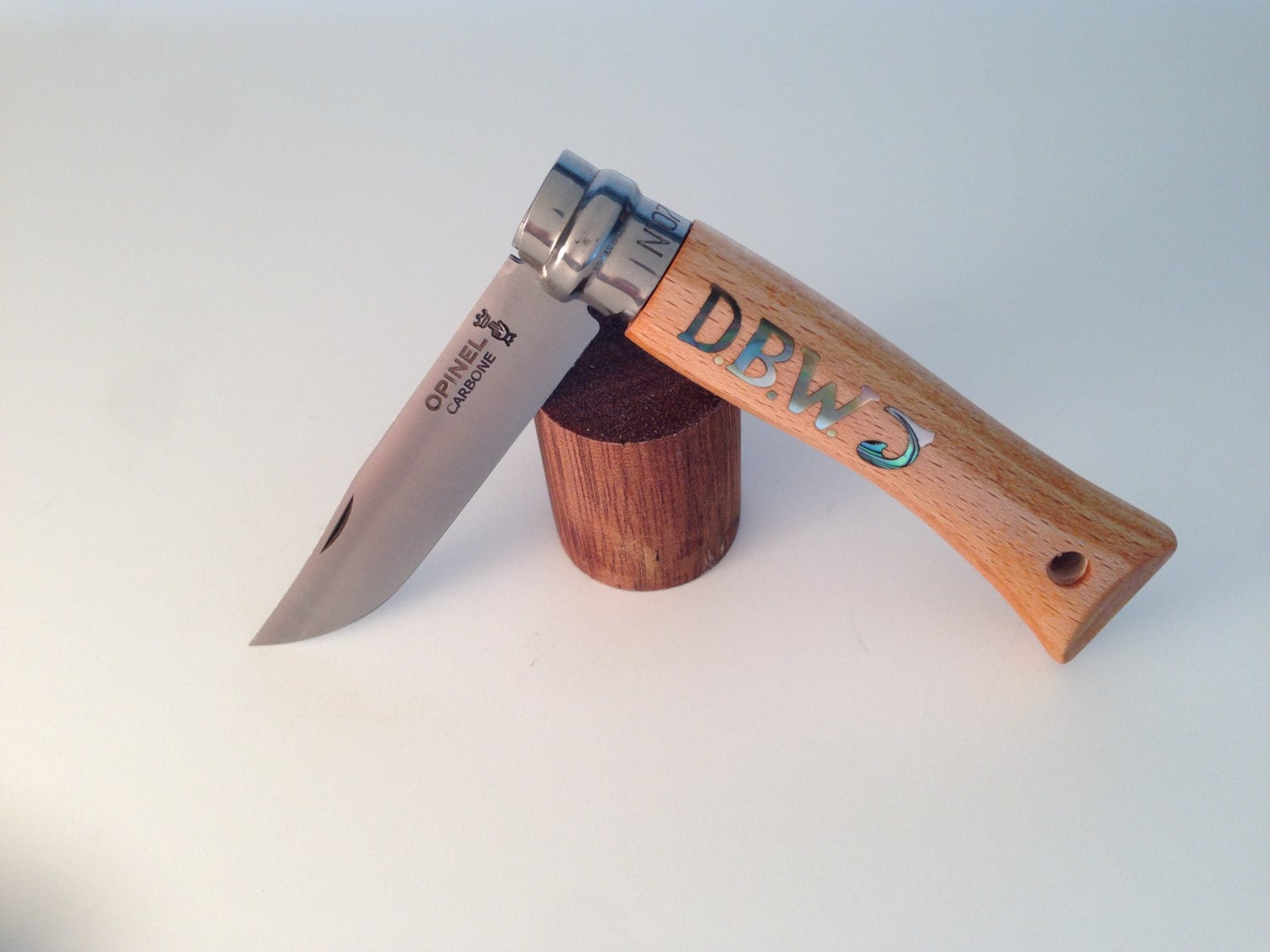 Opinel No. 7 Knife Custom Inlaid by The Knivery Made to