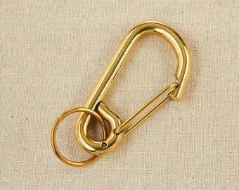 Popular items for brass key chain on Etsy