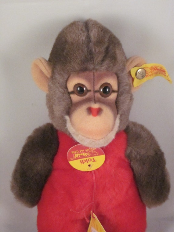 steiff monkey vintage