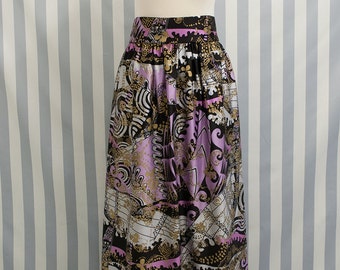 Vintage Maxi Skirt // 70s