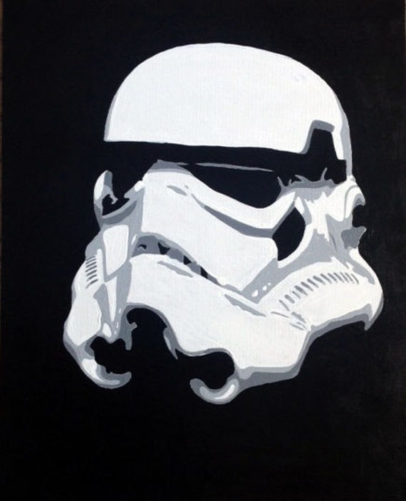 storm trooper canvas