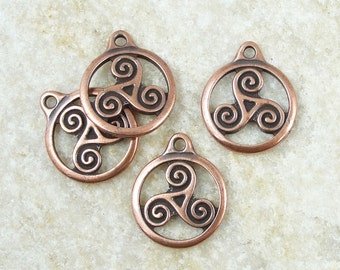 Copper celtic knot | Etsy