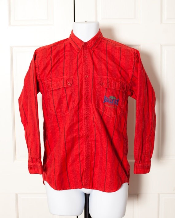 Vintage 80s 90s BUGLE BOY Shirt L 1618