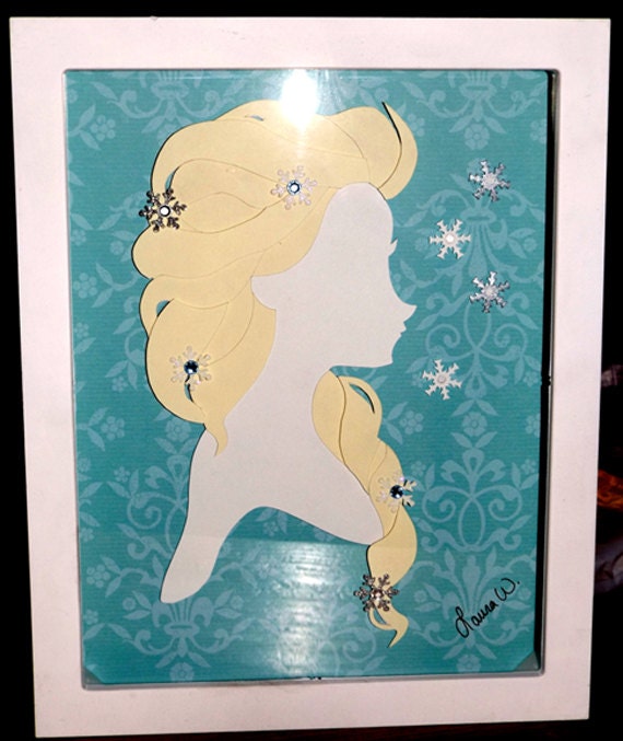 Queen Elsa Silhouette