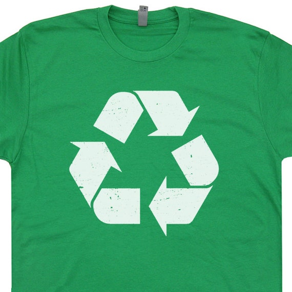 Recycle T Shirt Recycling Logo T Shirt Mens Recycle T Shirt