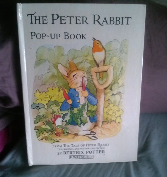 The peter rabbit pop-up book 1983 porsche