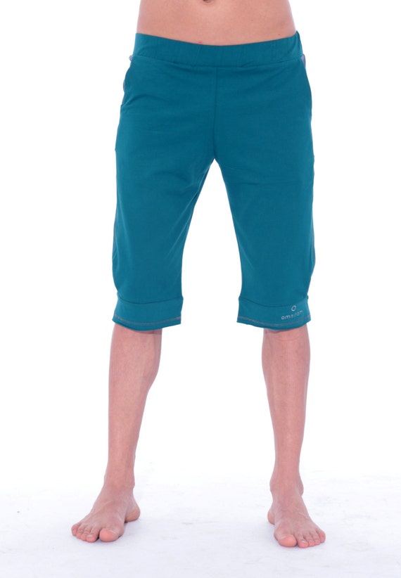 Mens Workout Clothes Capri Pants for Men Yoga Clothes Men