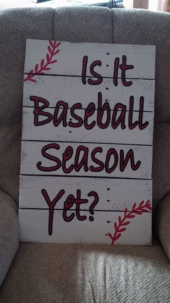 Items similar to Custom Baseball Season Sign on Etsy