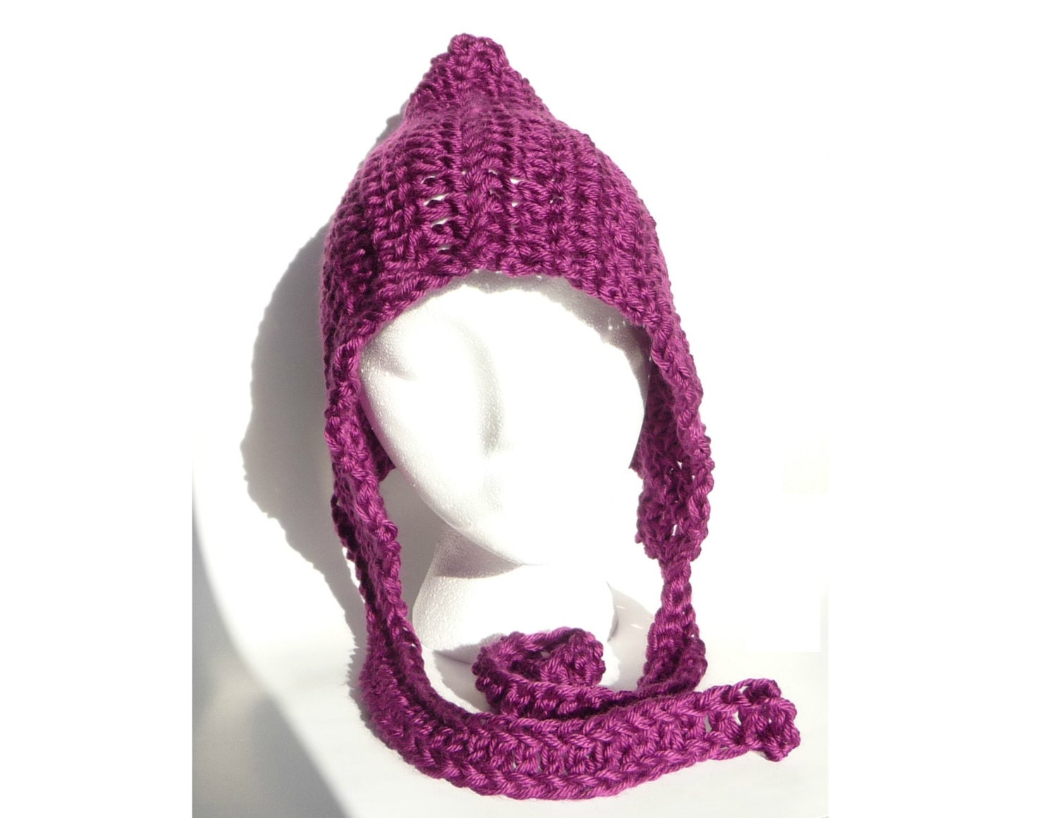 Download Pixie Hat CROCHET PATTERN Elf Hat Gnome Hat Crochet Hat Fairy Hat Hobbit Hat Crochet Hood ...