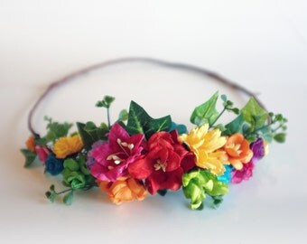 flower flower flower  make own diy flower  rainbow kit crown crown  diy your crowns halifax