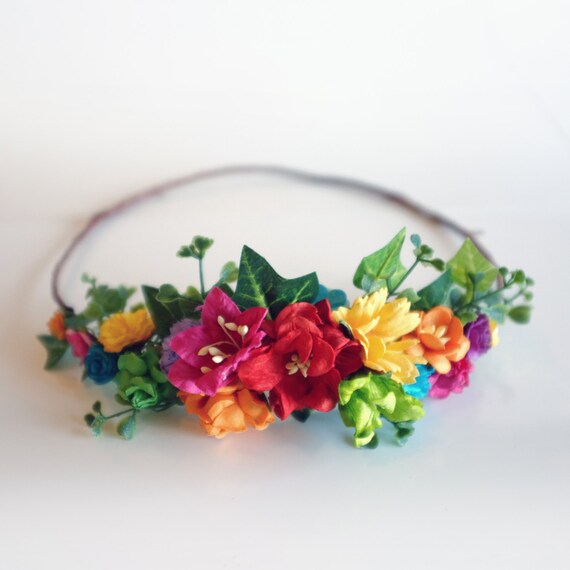 DIY your  flower Rainbow diy   Flower Make Crown Flower DIY kit Kit, own crown Crown, Flower