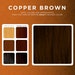 Copper Brown Henna Hair Dye