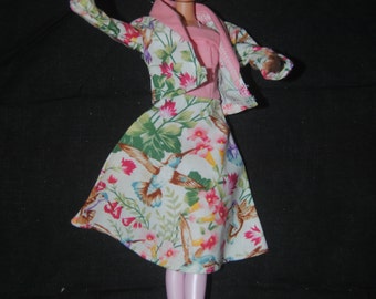 Barbie Clothes/Handmade Barbie Clothes/Fashion Doll Clothes/Barbie ...