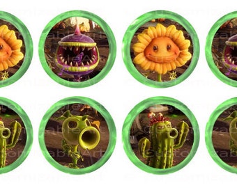 plants vs zombies paper plates