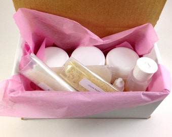 DIY Peppermint Foot Cream Kit, peppermint foot cream, foot lotion, craft kit, gift for her, mothers day, foot moisturizer, DIY foot cream