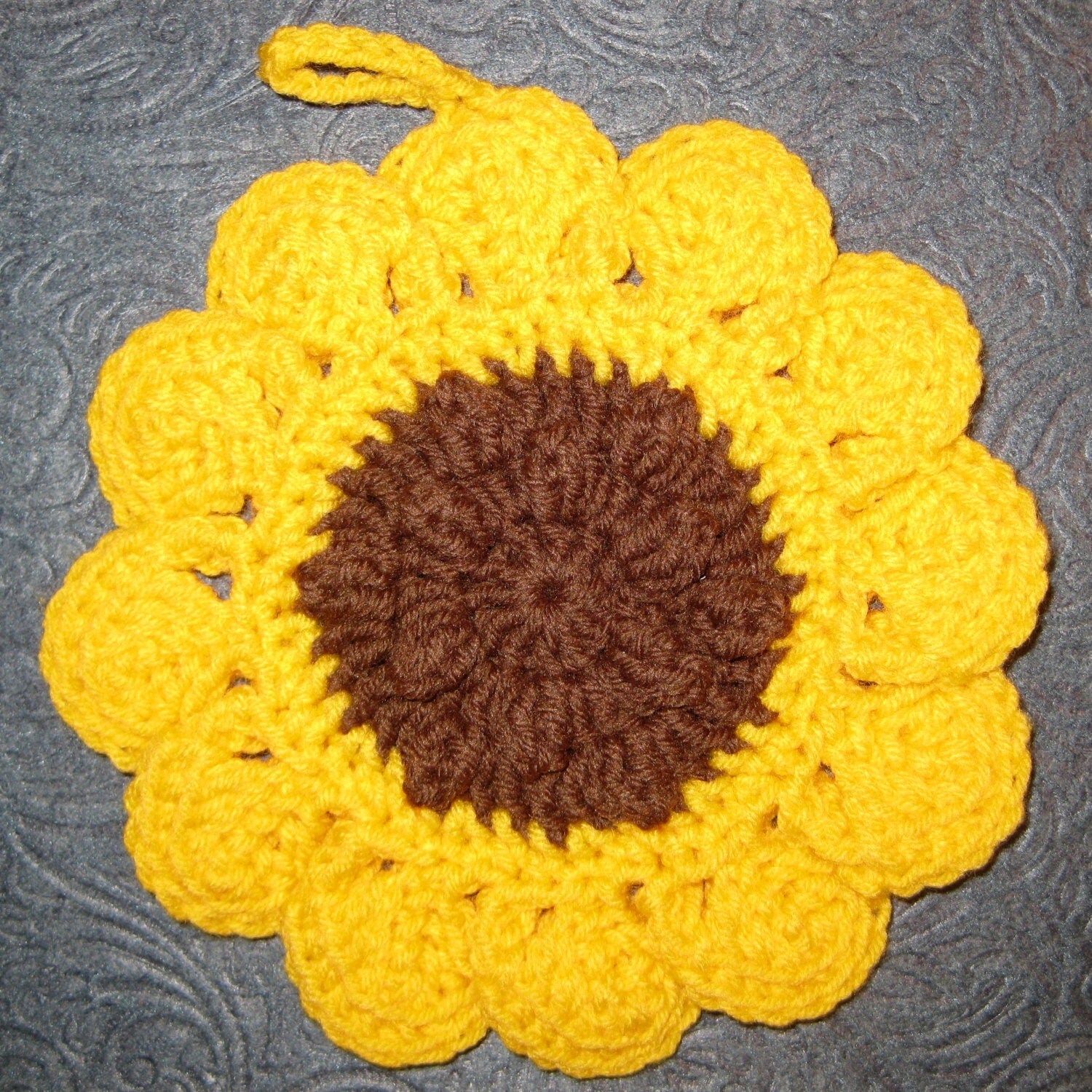 Sunflower Potholder