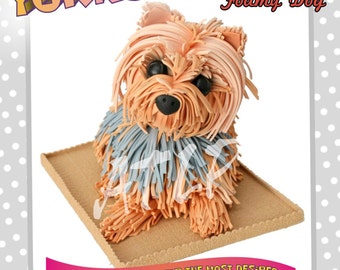 Step by Step Tutorial of the Most Desired YORKSHIRE Foamy Dog - Fofuchas XXL