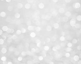 5 ft x 5ft Cream Bokeh Background Vinyl Backdrop / Custom