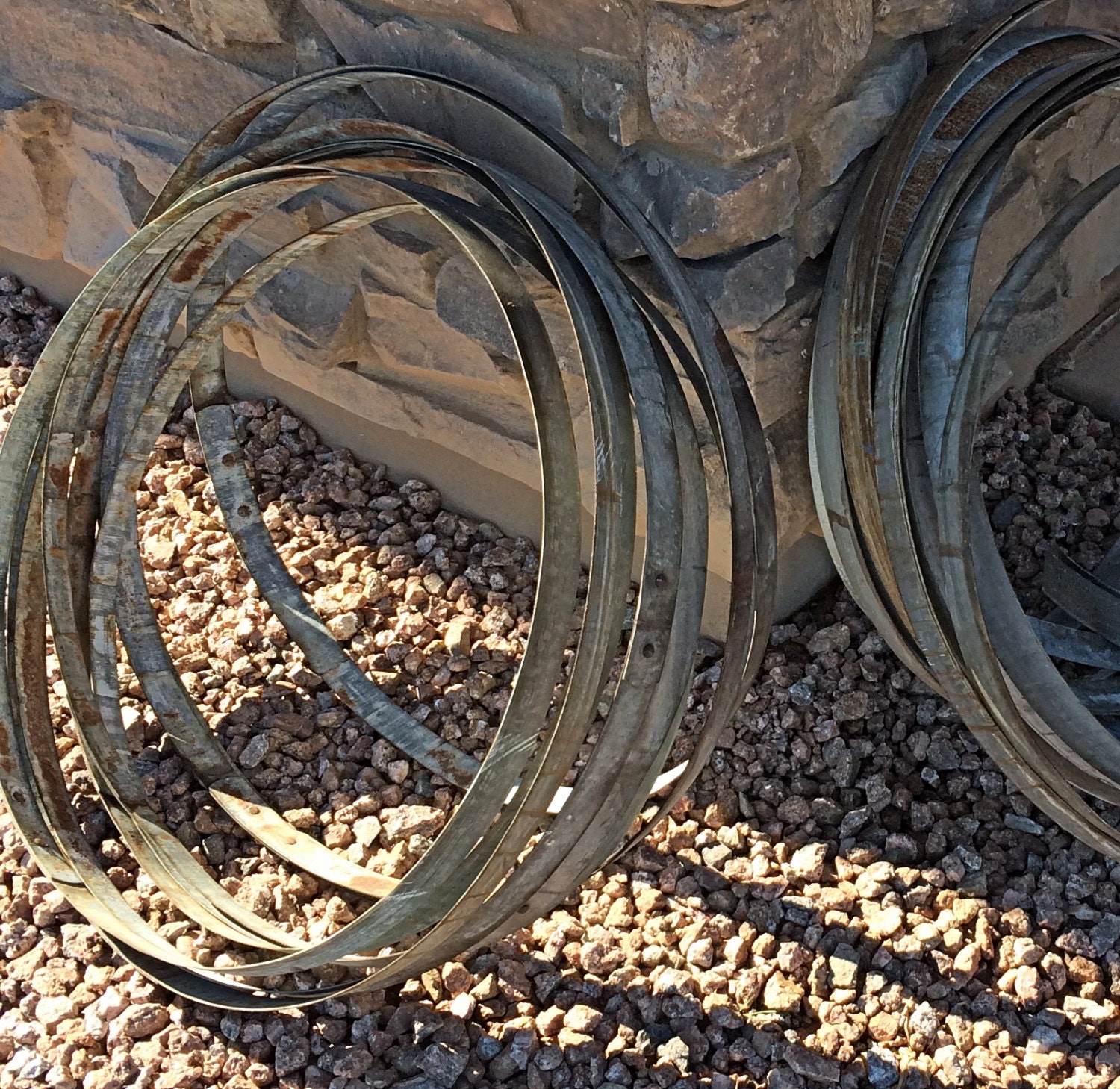 Wine Barrel Rings sold in sets of 5