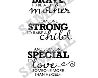 Popular items for mother quote on Etsy