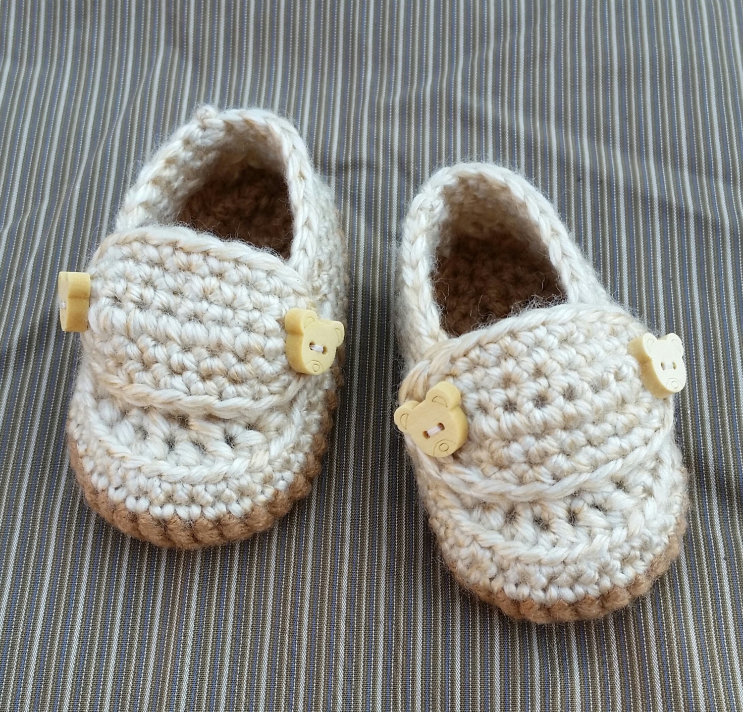 Baby boy crochet slippers crochet baby moccasins baby loafers