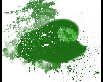 Splatter Universe: Nintendo Inspired Art (Super Mario, Luigi)