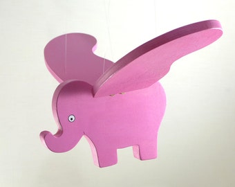 Handmade Wooden Hanging Mobile Pelican by aowoodentoys on Etsy