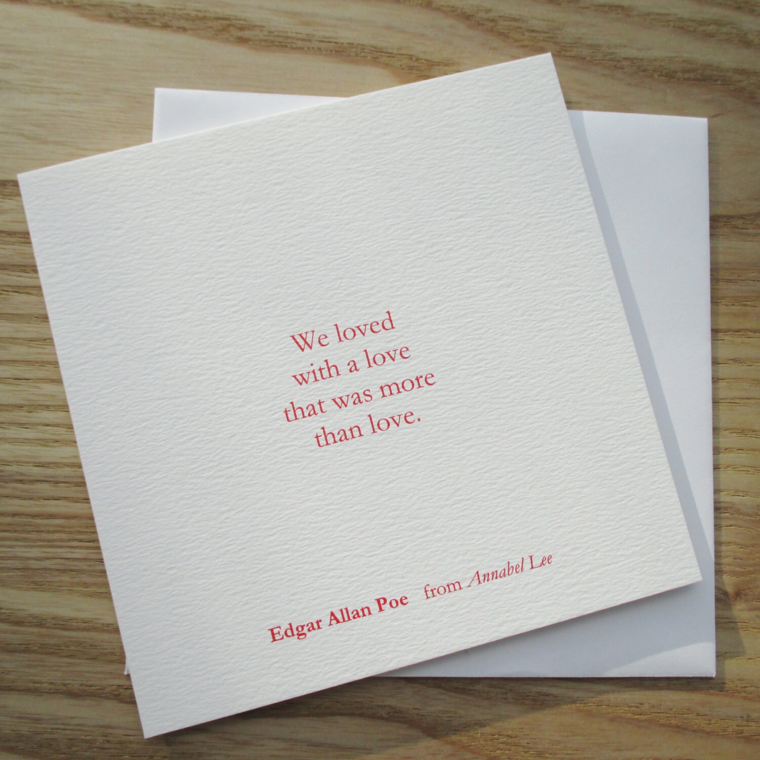 Edgar Allan Poe Valentines Day Love by wordswithoutpictures