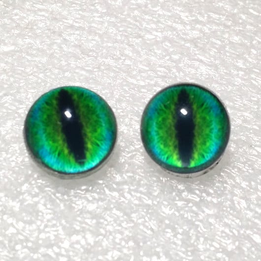 Pendant Hemispherical Taxidermy Glass Eyes Toys Jewelry Cabochons for Steampunk Dolls