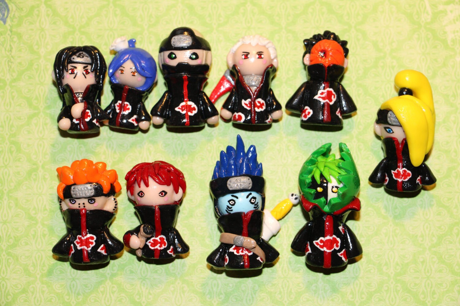 naruto clay figure