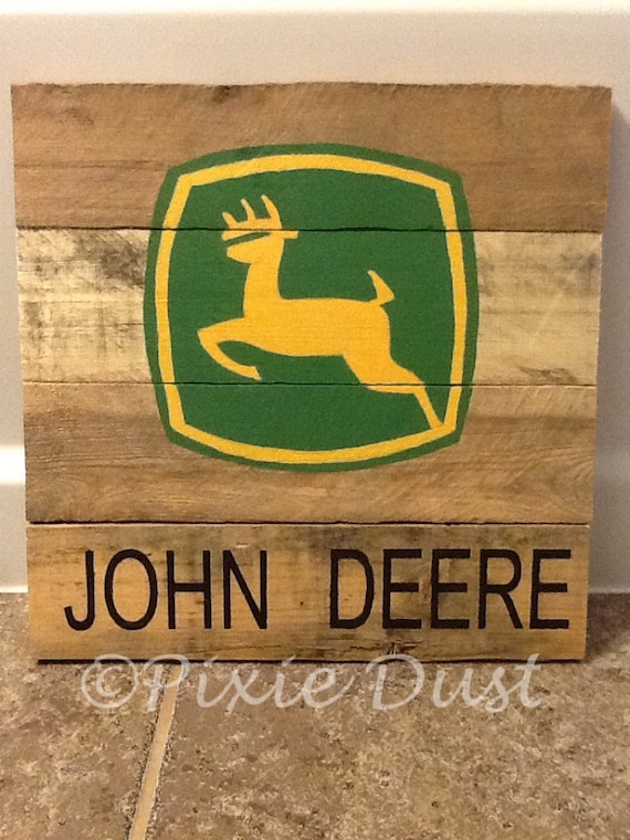 John deere pallet boards by PixieDustLouisville on Etsy