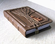 Tiger's Eye Leather Journal (25CM X 18CM)