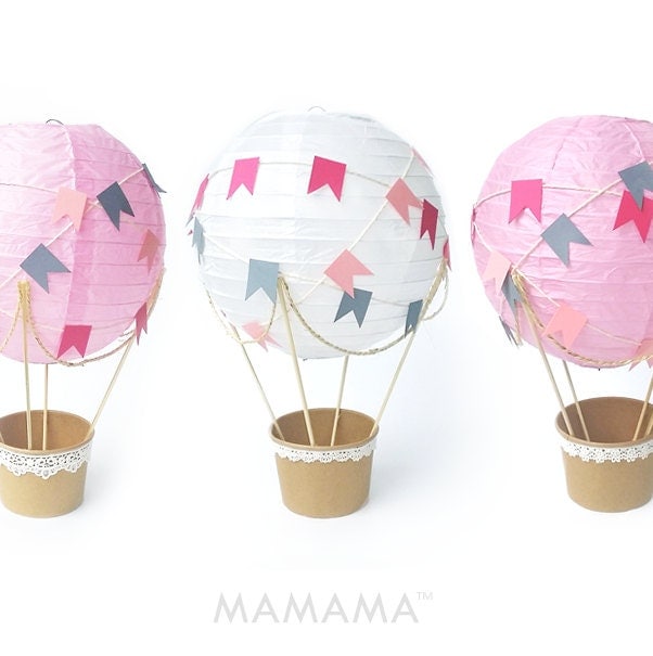 Whimsical Hot Air Balloon Decoration DIY kit by
