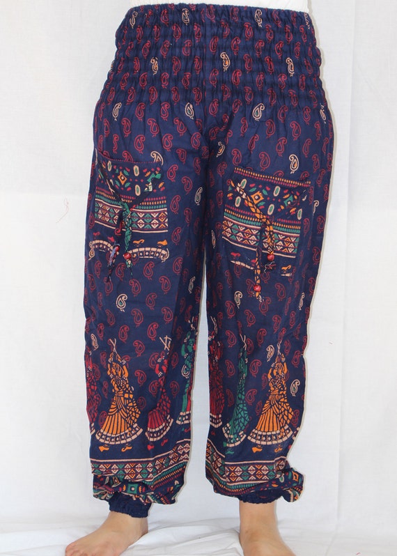 Yoga pantaloni donna stile Harem stile indiano Boho