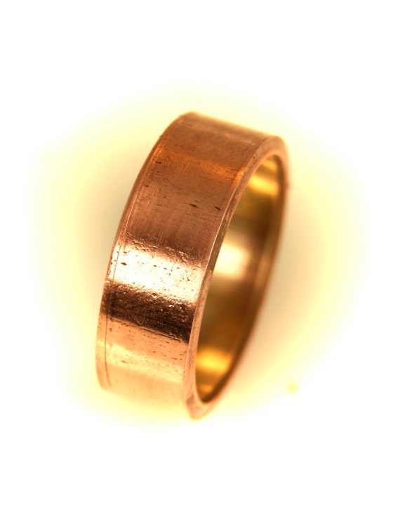 Items Similar To Copper Mens Ring Copper Ring For Men Rustic Copper   Il 570xN.743011790 Fc4s 