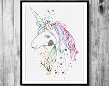 Popular items for unicorn wall decor on Etsy