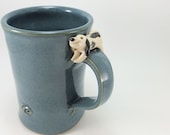 mug with a beagle or other spotted dog