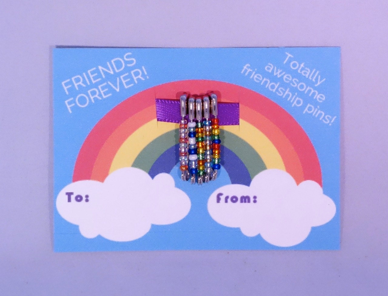 80s style friendship pins with decorative by HandmadeInLalaland