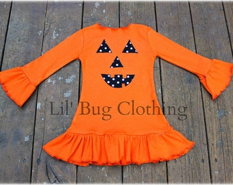 pumpkin shirt dress