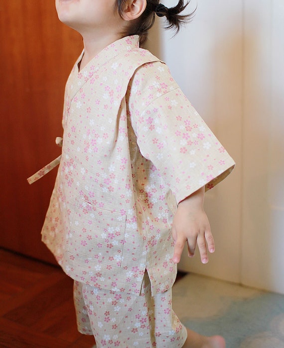 KIDS KIMONO PDF e pattern Kids Jinbei size 3Y