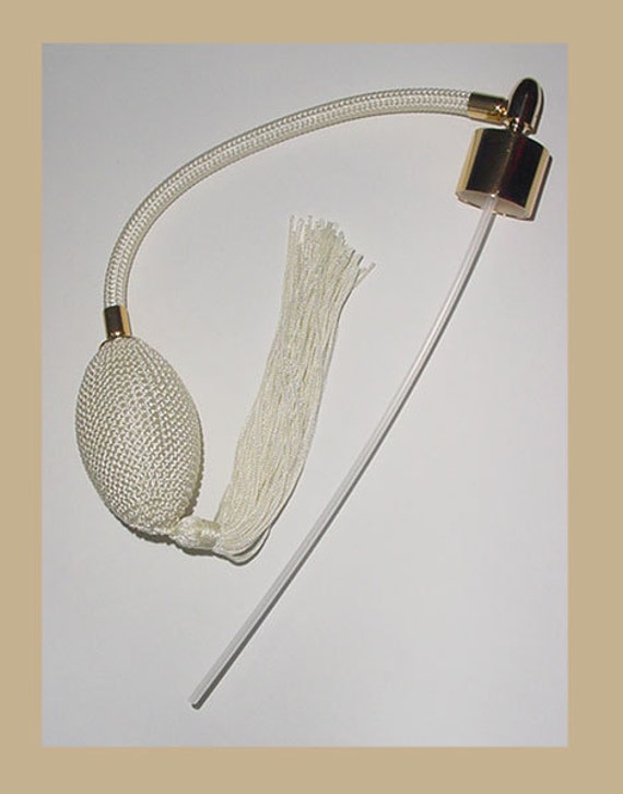 Perfume Atomizer Replacement Bulb with Tassel Cord by glosgreats