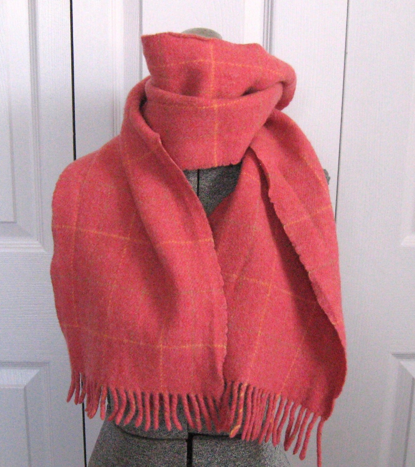Woven Wool Scarf / Made in Ireland