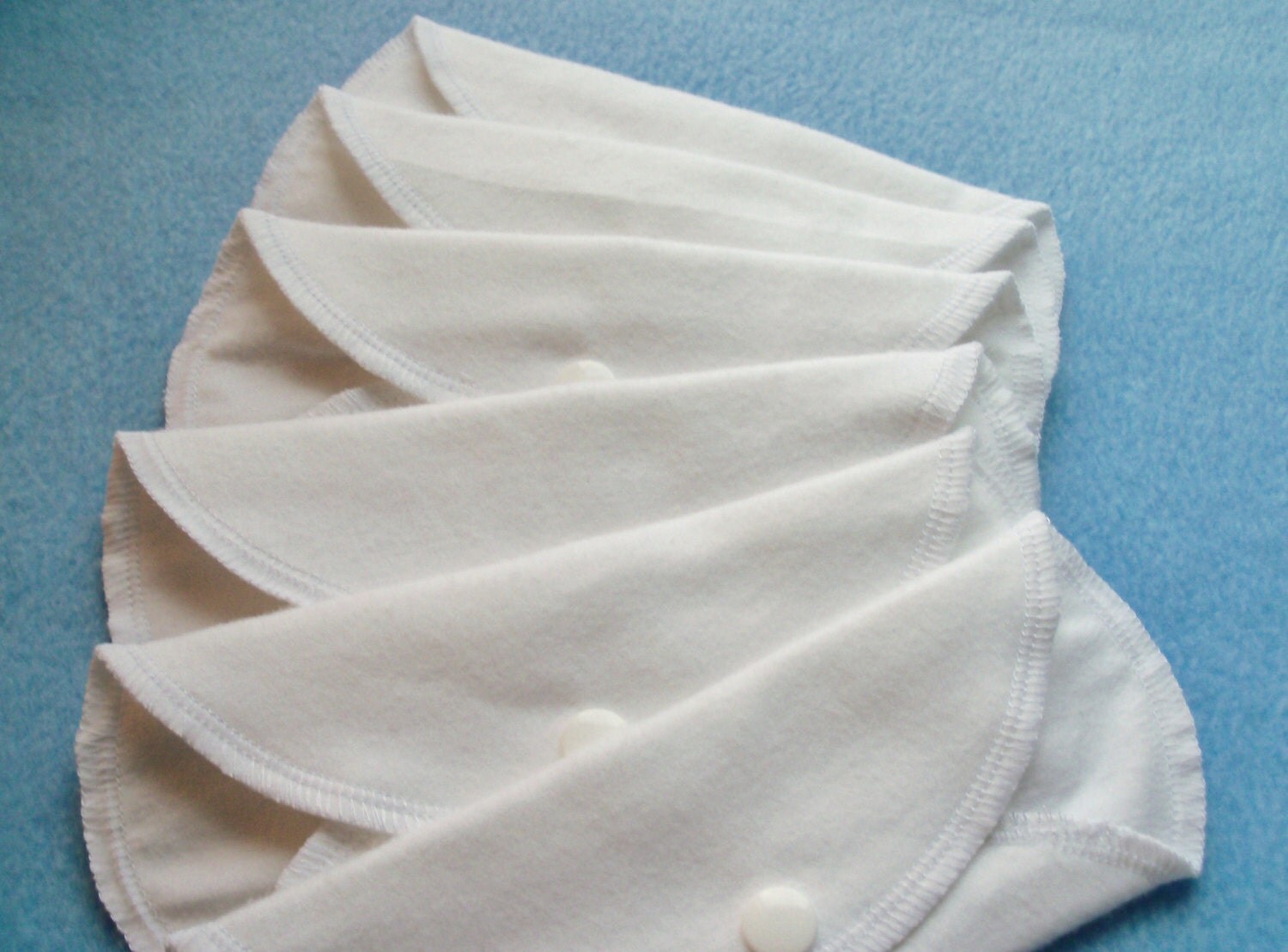 Incontinence Set of 8 100 cotton panty liners thin light