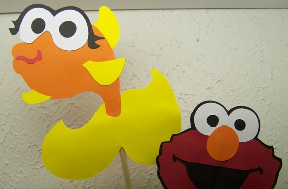 Items similar to Elmo's goldfish large Dorothy (4 piece) 7 3/4 inch ...
