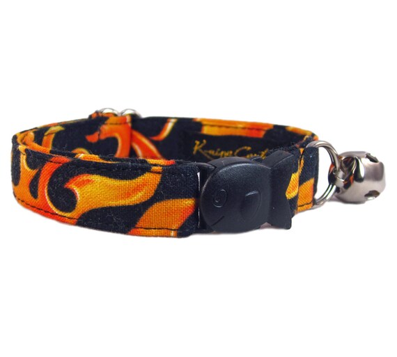 Kitten Collar Boy Kitten Collar Small Cat Collar by KnineCouture