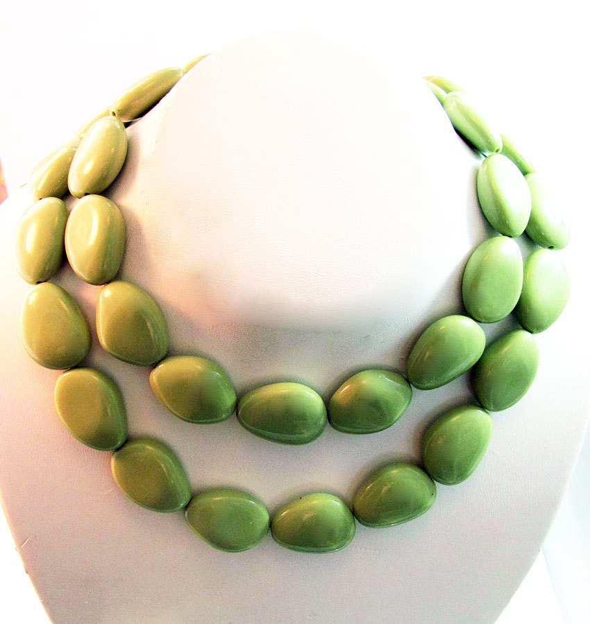 Green Lima Beads