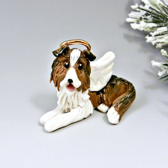 shetland sheepdog figurine