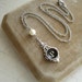Typewriter Key Jewelry. Letter P Necklace. Vintage Typewriter Key Necklace & Pearl. Monogram Necklace. Upcycled Jewelry. Repurposed Jewelry.