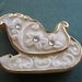 Reserved Listing for Mini Mystery SALE! Lenox Sleigh Pin Vintage Lenox Snowy Holiday Pin Collection 24K Gold Trim Sleigh Pin Lenox China